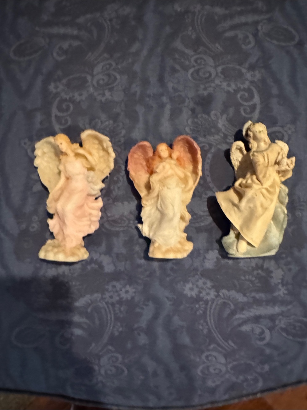 Porcelain Angel Figurine :  sold as set
